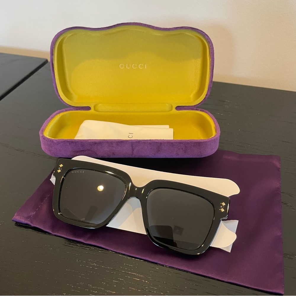 Gucci Square Sunglasses, 54mm - Picture 3 of 11